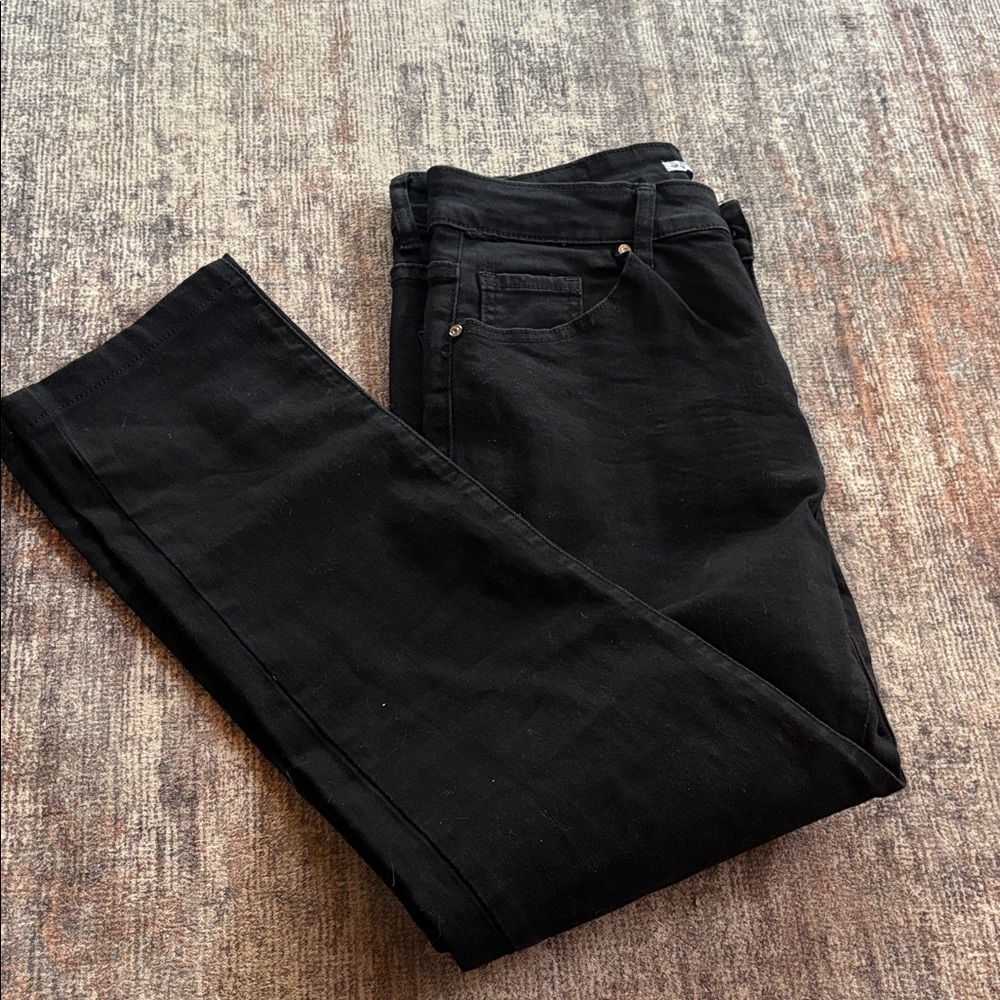 Hit Me Up High Rise Skinny Black Jeans